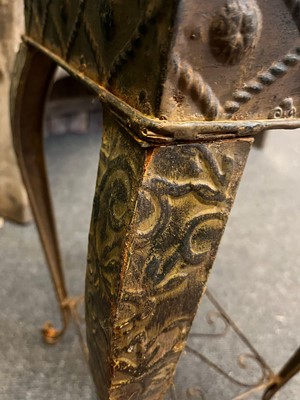 Lot 51 - A metal terrarium