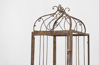 Lot 51 - A metal terrarium