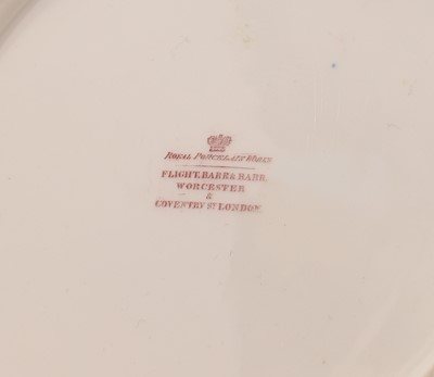 Lot 235 - A group of Flight, Barr & Barr Worcester porcelain