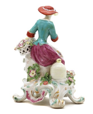 Lot 229 - A Chelsea porcelain figure