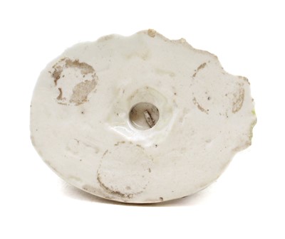 Lot 218 - A Derby porcelain pug