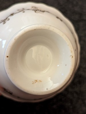 Lot 246 - A composed porcelain dessert service