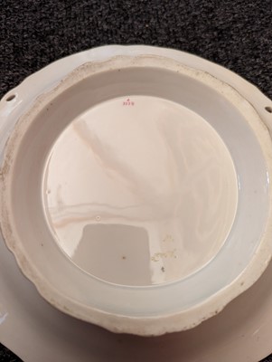 Lot 246 - A composed porcelain dessert service