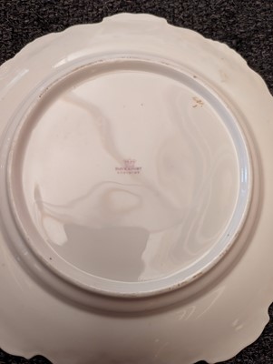 Lot 246 - A composed porcelain dessert service