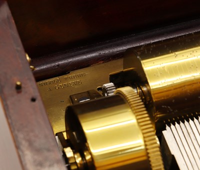 Lot 331 - A Nicole Freres musical box