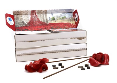 Lot 344 - A pair of Tower Of London "Blood Swept Lands And Seas Of Red' poppies