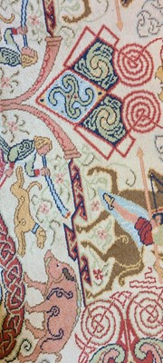 Lot 103 - A machine-woven carpet