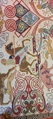 Lot 103 - A machine-woven carpet