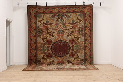Lot 103 - A machine-woven carpet