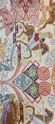 Lot 103 - A machine-woven carpet