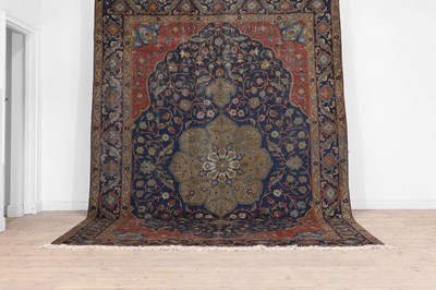 Lot 78 - A Persian wool carpet