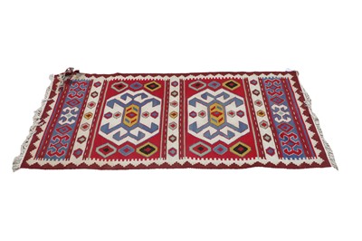 Lot 379 - A Kilim runner