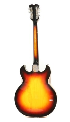 Lot 316 - A Japanese semi-acoustic electric guitar