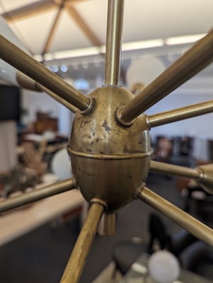 Lot 177 - A rare French mid-century ceiling light