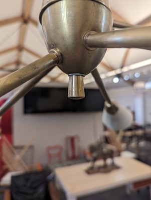 Lot 177 - A rare French mid-century ceiling light