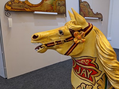 Lot 13 - A fairground carousel galloper mount by Anderson