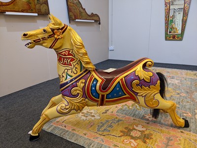 Lot 13 - A fairground carousel galloper mount by Anderson