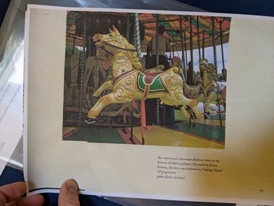 Lot 13 - A fairground carousel galloper mount by Anderson