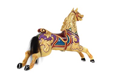 Lot 13 - A fairground carousel galloper mount by Anderson