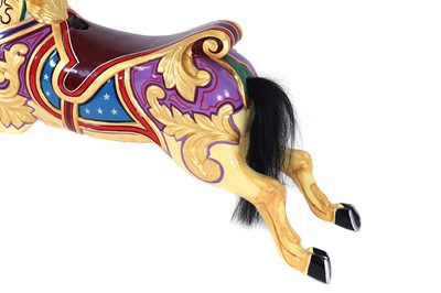 Lot 13 - A fairground carousel galloper mount by Anderson