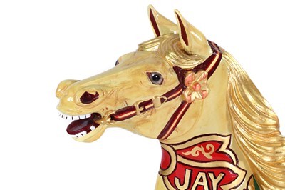 Lot 13 - A fairground carousel galloper mount by Anderson