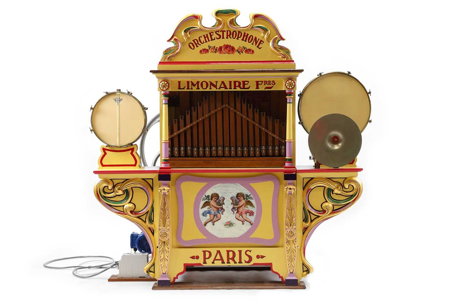 Lot 1 - A 35-key juvenile fairground organ by Limonaire Frères