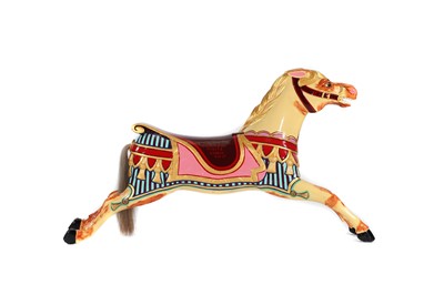 Lot 38 - A rare fairground carousel galloper horse by R J Lakin