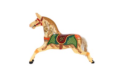 Lot 35 - A fairground carousel juvenile 'Dobby' horse by G & J Lines