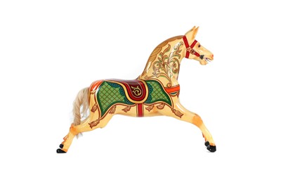 Lot 35 - A fairground carousel juvenile 'Dobby' horse by G & J Lines