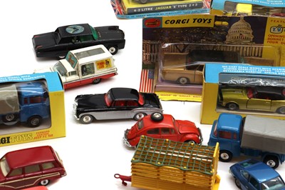 Lot 305 - A large collection of boxed Corgi Toys