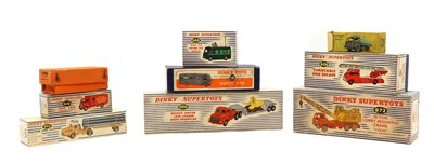 Lot 300 - A collection of boxed Dinky Supertoys