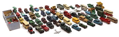 Lot 302 - A large collection of Dinky die cast toy cars