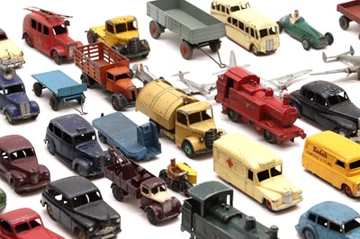 Lot 302 - A large collection of Dinky die cast toy cars