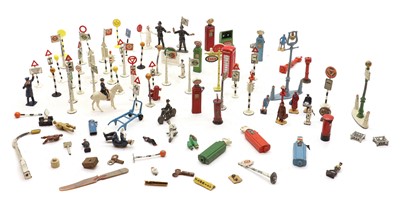 Lot 302 - A large collection of Dinky die cast toy cars