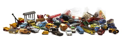 Lot 259 - A collection of die cast toy cars