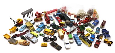 Lot 259 - A collection of die cast toy cars