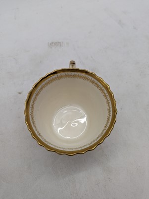 Lot 241 - A group of English porcelain tea wares