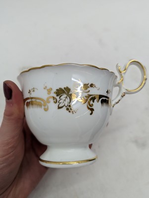 Lot 241 - A group of English porcelain tea wares