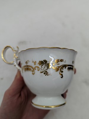 Lot 241 - A group of English porcelain tea wares