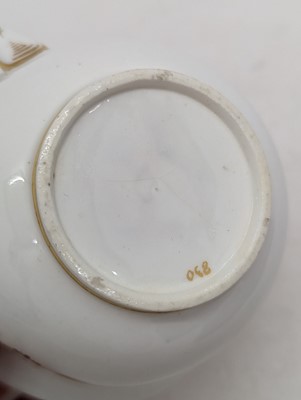 Lot 241 - A group of English porcelain tea wares