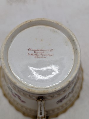 Lot 241 - A group of English porcelain tea wares