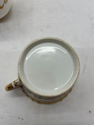 Lot 241 - A group of English porcelain tea wares