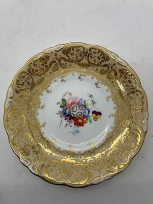 Lot 241 - A group of English porcelain tea wares