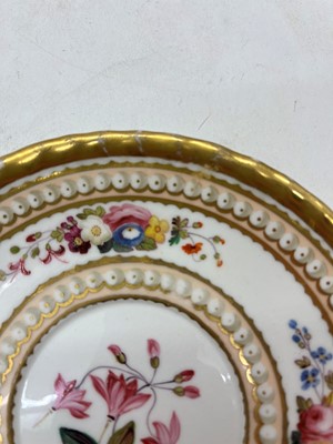 Lot 241 - A group of English porcelain tea wares