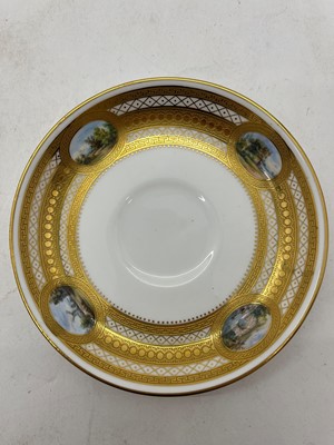 Lot 241 - A group of English porcelain tea wares