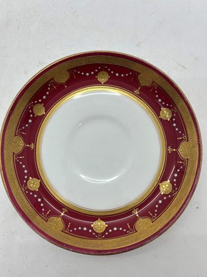 Lot 241 - A group of English porcelain tea wares