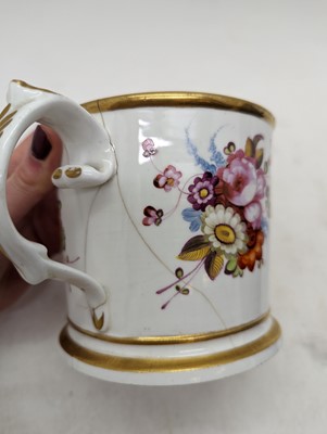 Lot 241 - A group of English porcelain tea wares