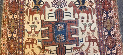 Lot 323 - A Soumak rug
