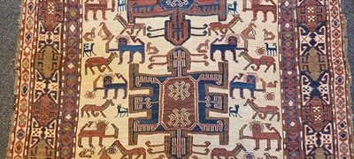 Lot 323 - A Soumak rug