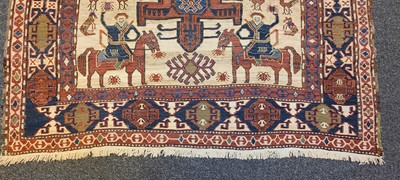 Lot 323 - A Soumak rug